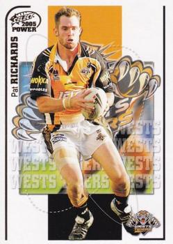 2005 Select Power #179 Pat Richards Front